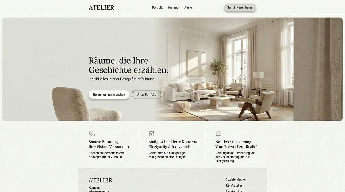 Atelier-Website-Mockup